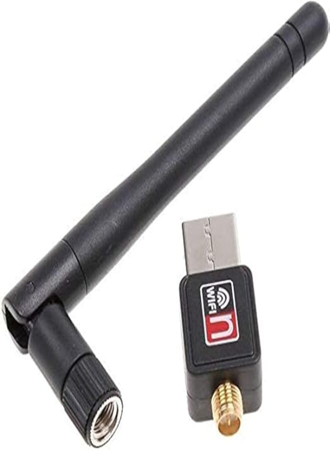 Mini 150M USB WiFi Wireless Networking Card LAN Adapter with Antenna Computer Accessories
